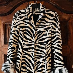Zebra coat